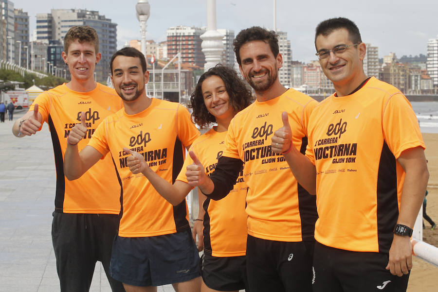 Las liebres marcan el paso en la Carrera EDP Nocturna Gijón 10k