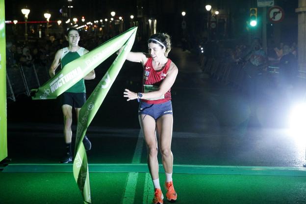 «Es una satisfacción correr en casa y ganar en la EdP Carrera Nocturna»